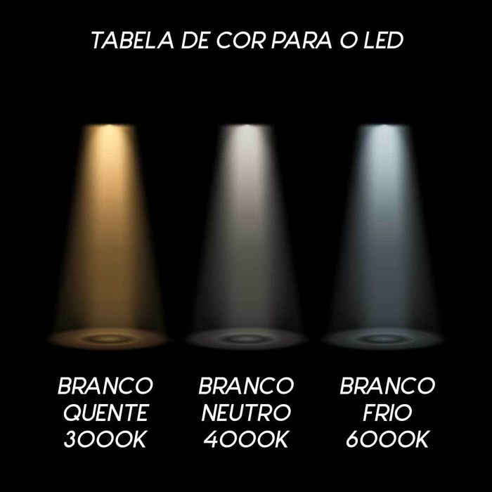 Spot Para Trilho Eletrificado 7W Preto ST491-Starlumen-