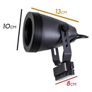 Spot Preto Trilho Eletrificado P/ Lâmpada E27 Par20 DS2314 St365-Starlumen-