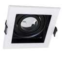 Spot Recuado Embutir Conecta Branco com Preto Gu10 Mr11 Ns7351P Bella St609-Bella Iluminação-Starlumen