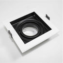 Spot Recuado Embutir Conecta Branco com Preto Gu10 Mr16 Ns7001P Bella St709-Bella Iluminação-Starlumen