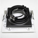 Spot Recuado Embutir Conecta Branco com Preto Gu10 Mr16 Ns7001P Bella St709-Bella Iluminação-Starlumen