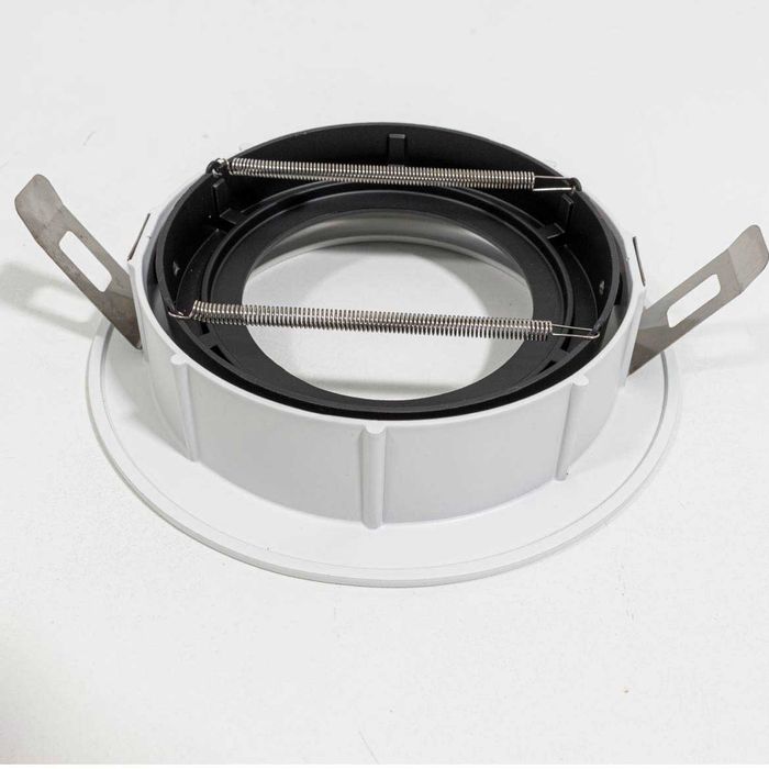 Spot Recuado Embutir Fundo Preto P/ AR111 1040 ST1821-Starlux-Starlumen