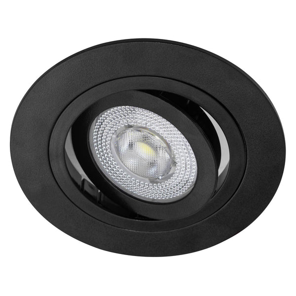 Spot Redondo Embutir Conecta ABS Preto para Par20 DL152PAR20B Bella ST2746