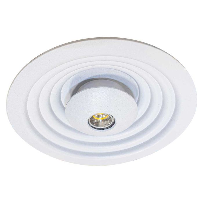 Spot Redondo Embutir Led Integrado 7w + 3w 2700k EB-002WP St1830-Starlumen-