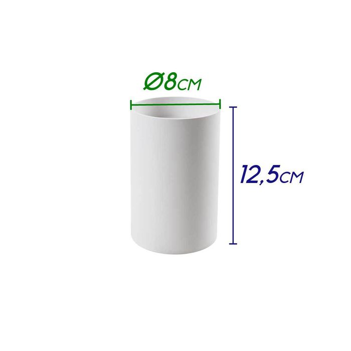 Spot Sobrepor Branco Redondo P/ Lâmpada Dicroica Gu10 Mr16 DS2441 St2104-Starlumen-