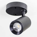 Spot Sobrepor Preto LED 7W Para Teto e Parede ST749-Starlumen-