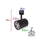 Spot Titan em Alumínio para Trilho Eletrificado para AR70 Starlux ST2307-Starlux-Starlumen