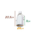 Spot para Trilho Eletrificado Branco P/ Lâmpada E27 Par20 PRO8042 ST1964-Opus-Starlumen