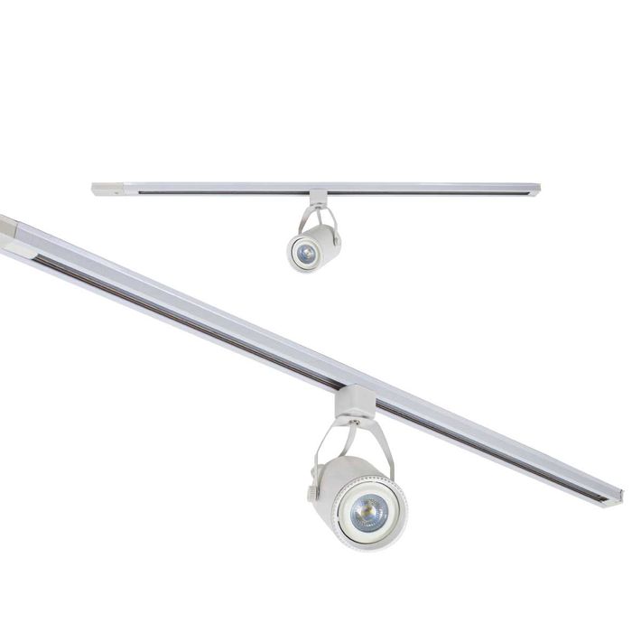 Spot para Trilho Eletrificado Branco P/ Lâmpada E27 Par20 PRO8042 ST1964-Opus-Starlumen