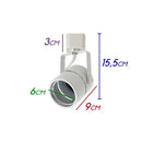 Spot para Trilho Eletrificado Branco para Lâmpada Dicroica Mr16 PRO 39664 ST1966-Opus-Starlumen