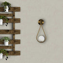 Arandela Pingo Bronze e Globo de Vidro Branco TR002 Bella Iluminação ST2471