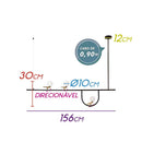 Pendente Bem-te-vi Preto Dourado para 3x G9 Bella TR007 ST2333