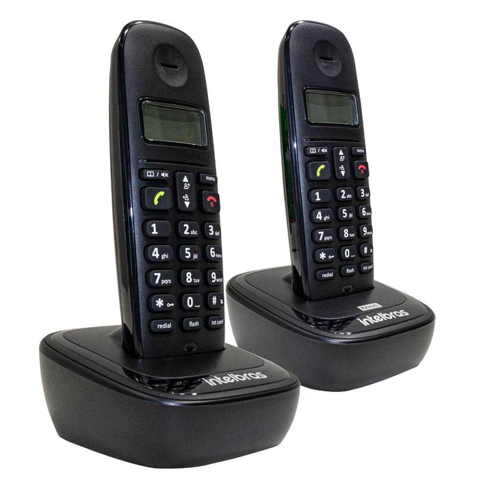 Telefone Sem Fio Com Base + Ramal Intelbras Ts 2512 ST1798