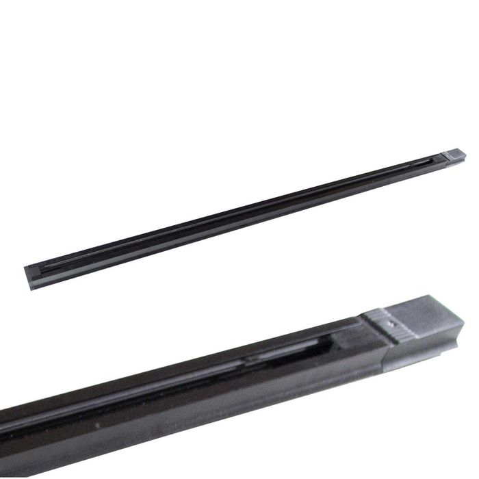 Trilho eletrificado 1 metro bivolt Preto ST492-Starlumen-