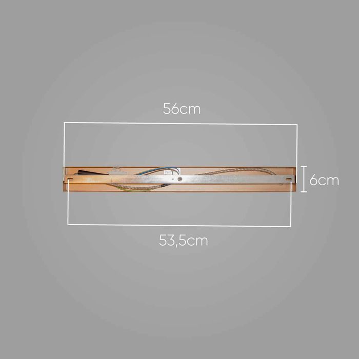 Pendente Artemis Vidro Ouro Fosco e Branco VL002-MG 93cm  para 8 G9 Starlux ST2541