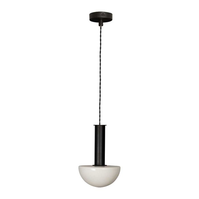 Pendente Artemis Preto Cupula de Vidro  para G9 VL005-BK Starlux ST2536