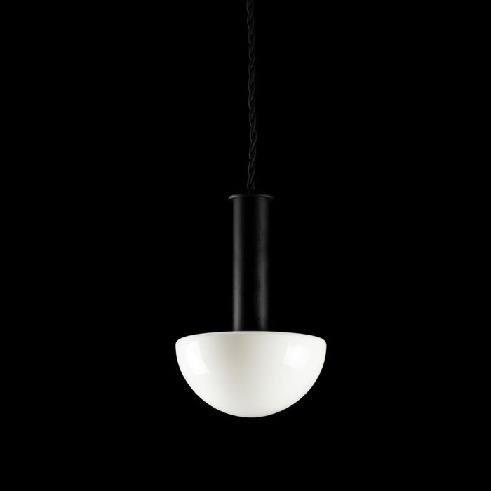 Pendente Artemis Preto Cupula de Vidro  para G9 VL005-BK Starlux ST2536