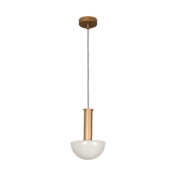 Pendente Artemis Ouro Cupula de Vidro  para G9 VL005-MG Starlux ST2536