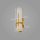 Arandela Lorena Ouro LED Integrado WOU31208A-8W Starlux ST1724