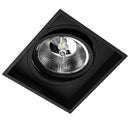 Spot Embutir Slim Frame Conecta Preto para PAR30 YA003 Bella ST2730