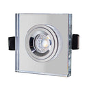 Spot Embutir Shine Quadrado P/ Mini dicroica Bella YD1044 ST2223