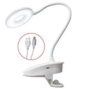 Luminária Mesa Abajur Led Recarregável Móvel Clip Fixação YG-T102 St1769