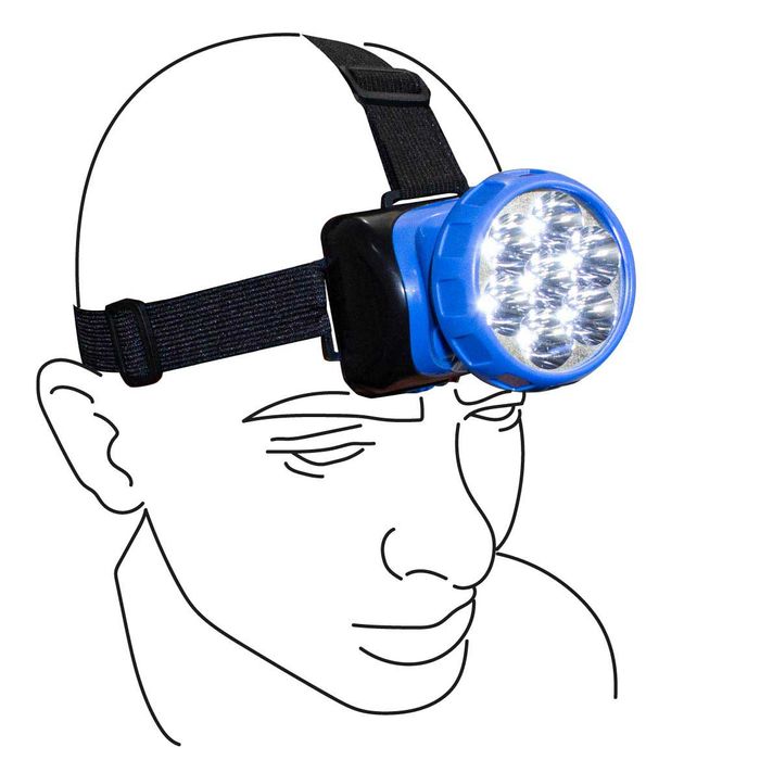 Lanterna Led de Cabeça Recarregável e Ajustável YG-3584 St1765