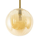 Pendente Tati Globo Vidro Âmbar ZR061-S-AB Starlux St1953