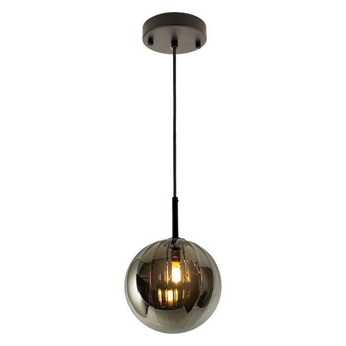 Pendente Tati Globo Vidro Smoky ZR061-S-SKY Starlux St1953