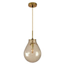 Pendente Amora Cúpula de Vidro com Gotas para E14 ZR076-WA Starlux ST2511