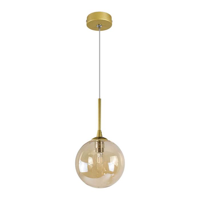 Pendente Grape Ouro Globo Âmbar P/ G9 Starlux ZR082-AGD ST2068