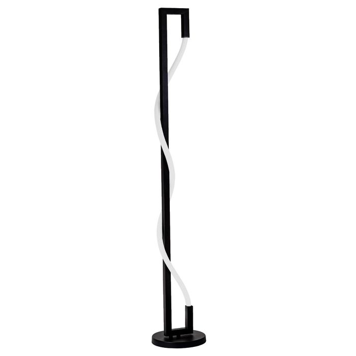 Coluna Luminária Chão Naruto Preto LED 20W ZR119-BK Starlux ST2588