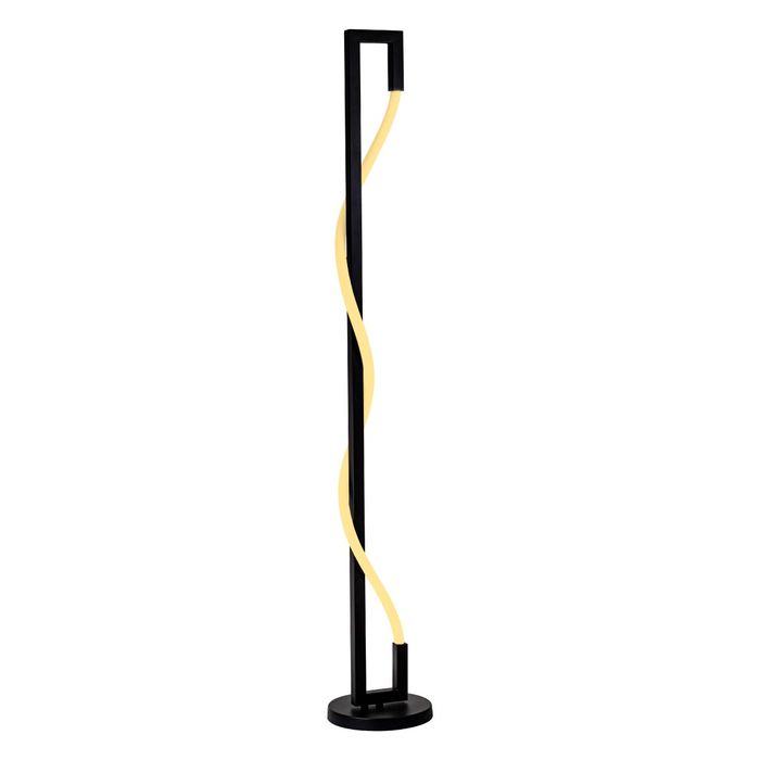 Coluna Luminária Chão Naruto Preto LED 20W ZR119-BK Starlux ST2588