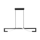 Pendente Naruto Preto Fosco ZR120 100cm LED 13W 2700k Starlux ST2589