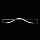 Pendente Naruto Preto Fosco ZR120 100cm LED 13W 2700k Starlux ST2589