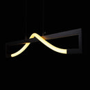 Pendente Naruto Preto Fosco ZR120 100cm LED 13W 2700k Starlux ST2589