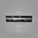 Pendente Naruto Preto Fosco ZR120 100cm LED 13W 2700k Starlux ST2589