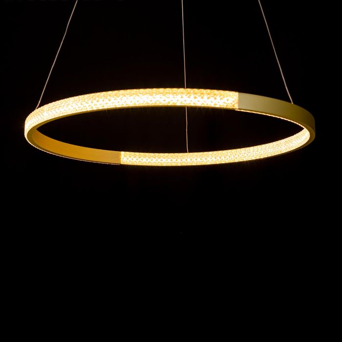Pendente Othon Ouro Anel 60cm LED ZR146-GD Starlux ST2638