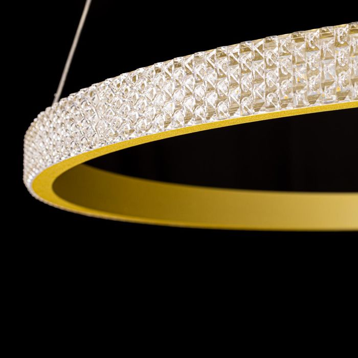 Pendente Othon Ouro Anel 60cm LED ZR146-GD Starlux ST2638