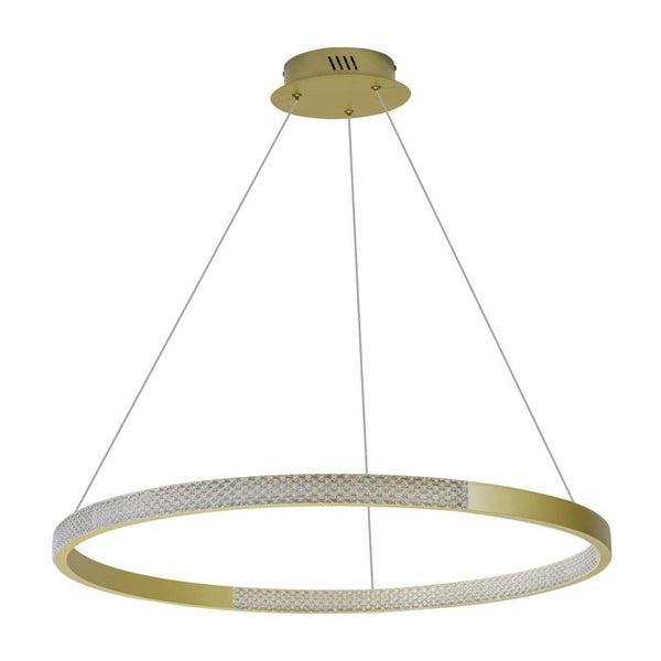 Pendente Othon Ouro Anel 80cm LED ZR147-GD Starlux ST2639