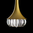 Pendente/arandela Korina Ouro Fosco e Ambar 12cm para 1x G9 Zr148 Starlux ST2606