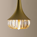 Pendente/arandela Korina Ouro Fosco e Ambar 12cm para 1x G9 Zr148 Starlux ST2606