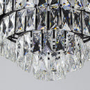 Lustre Pendente Moscou Starlux Preto ZR173-BK para 15X G9 ST2742