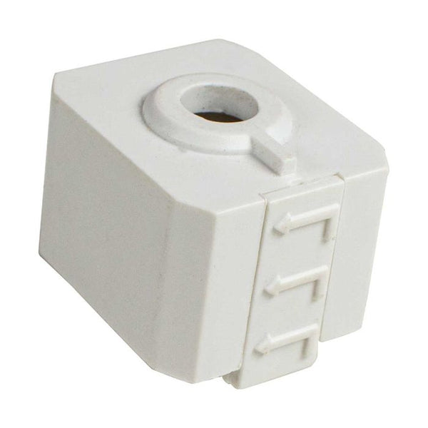 Adaptador Conector de Trilho Eletrificado Branco para Pendentes ST2291