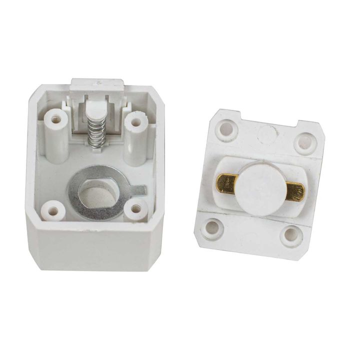 Adaptador Conector de Trilho Eletrificado Branco para Pendentes ST2291