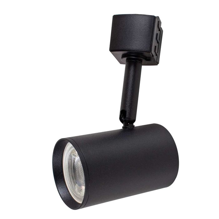 Spot Alumínio Preto Para Trilho Eletrificado Starlux ZTL016BK Para MR16 ST2285