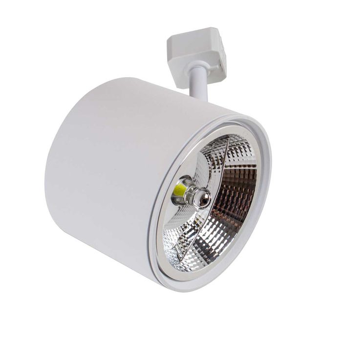 Spot Alumínio Titan P/ Trilho Eletrificado Starlux P/ Ar111 ZTL018-WH ST2301