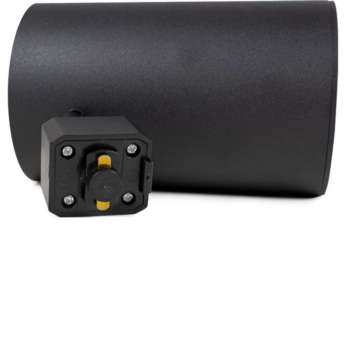 Spot Titan em Alumínio Preto para Trilho Eletrificado para PAR30 Starlux ZTL020 ST2281