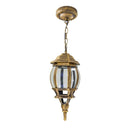 Pendente Colonial Vintage em Alumínio para Lâmpada E27 Ouro Velho SBGD - AC201T-P ST201T