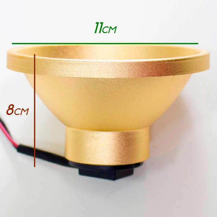 Lâmpada AR111 Super LED COB 12W Bivolt Branco Quente DS4121 ST941